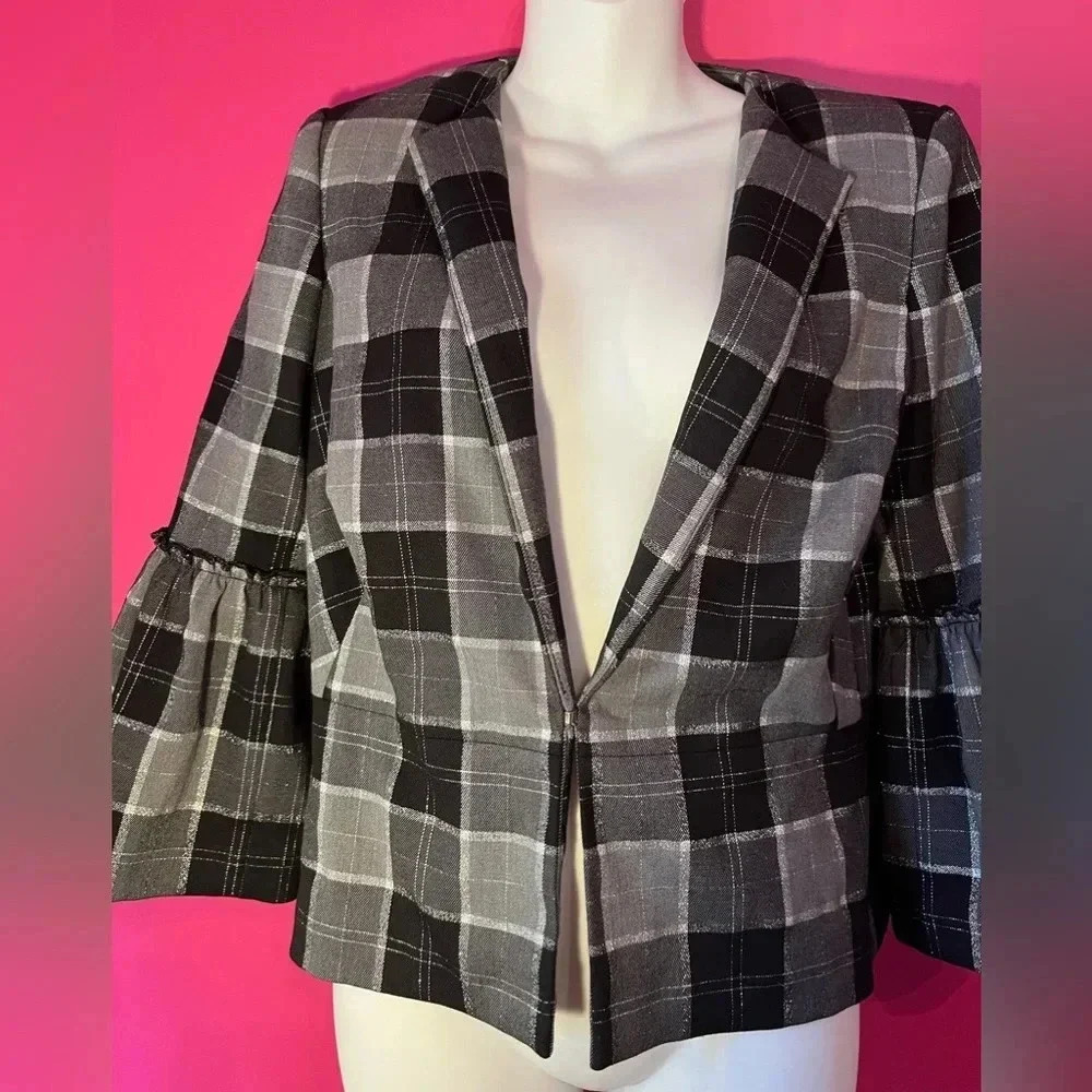 T.Hilfiger Plaid Blazer